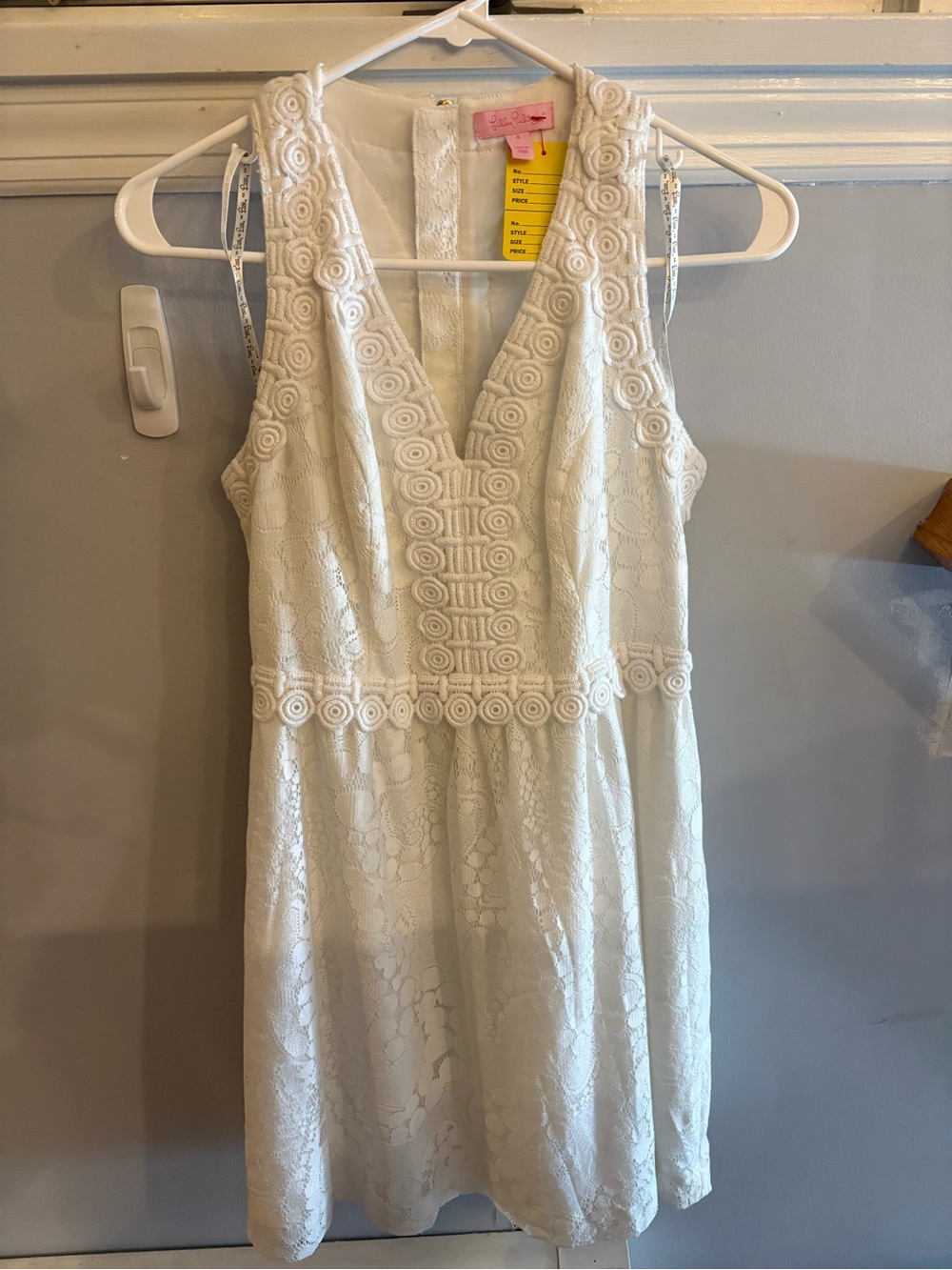 Lilly Pulitzer White Lace Dress